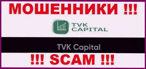 TVK Capital - это юр лицо internet-лохотронщиков TVK Capital