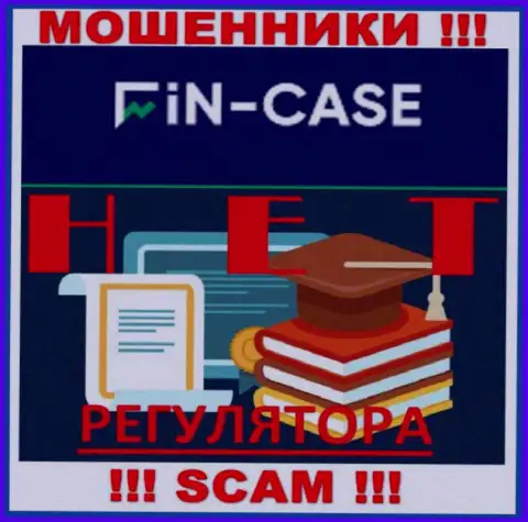 Сведения об регулирующем органе конторы Fin-Case Com не отыскать ни на их web-ресурсе, ни в глобальной сети internet