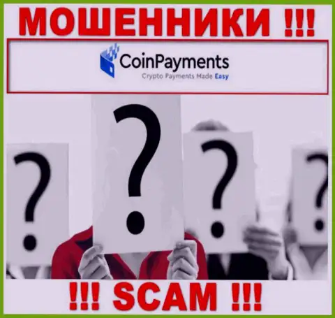 Компания CoinPayments скрывает свое руководство - ЖУЛИКИ !!!