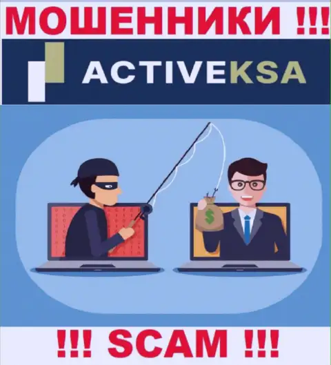 Не ведитесь на уговоры связываться с организацией Activeksa, кроме грабежа финансовых активов ждать от них нечего