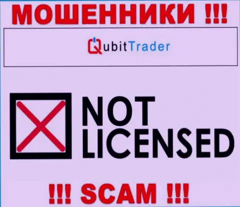 У МОШЕННИКОВ Кюбит-Трейдер Ком отсутствует лицензия - будьте крайне внимательны !!! Оставляют без денег клиентов