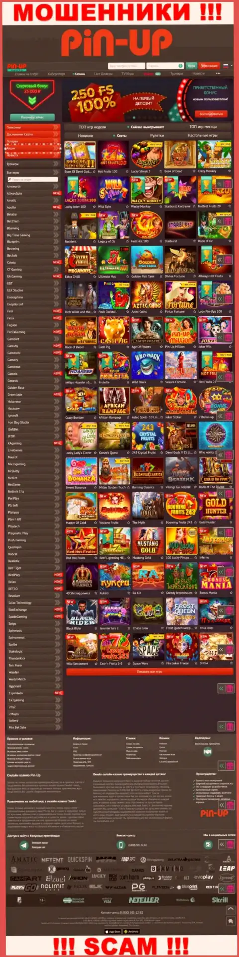 Pin-Up Casino - это официальный веб-сервис мошенников Pin-Up Casino