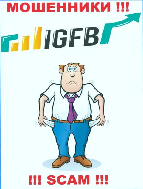 Мошенники IGFB One сделают все возможное, чтоб заманить к себе в лохотронный проект побольше биржевых игроков
