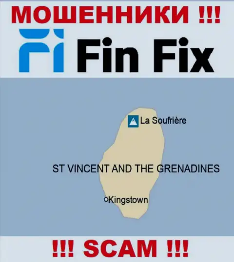 Fin Fix спрятались на территории St. Vincent & the Grenadines и свободно сливают вложенные деньги