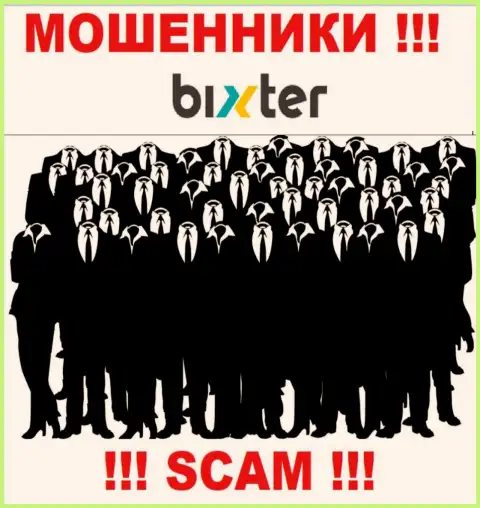 Контора Bixter Org не внушает доверие, т.к. скрыты сведения о ее руководителях