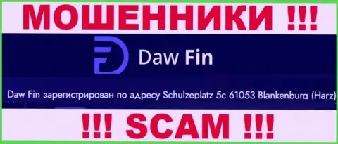 DawFin показывают клиентам фальшивую информацию о оффшорной юрисдикции